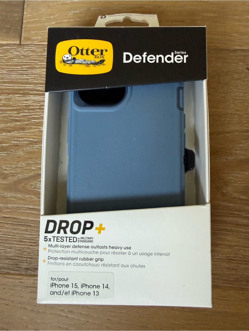 New OtterBox Defender Series Case for iPhone 15, iPhone 14, iPhone 13 Slate Blue